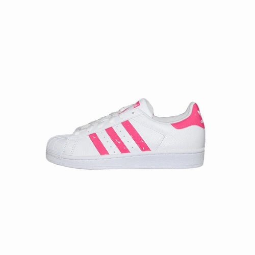 Adidas Superstar Real Pink (GS) (DB1210)   Grade School Size 6-7 Adidas classic sneakers with modern comfort