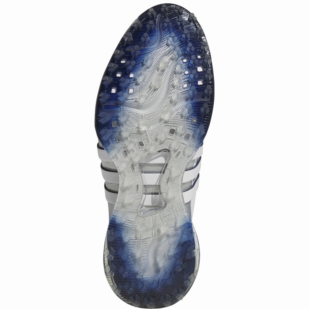 adidas Tour360 Spikeless Waterproof Shoes - Dash Grey/Dash Grey/Collegiate Navy Performance Golf Footwear