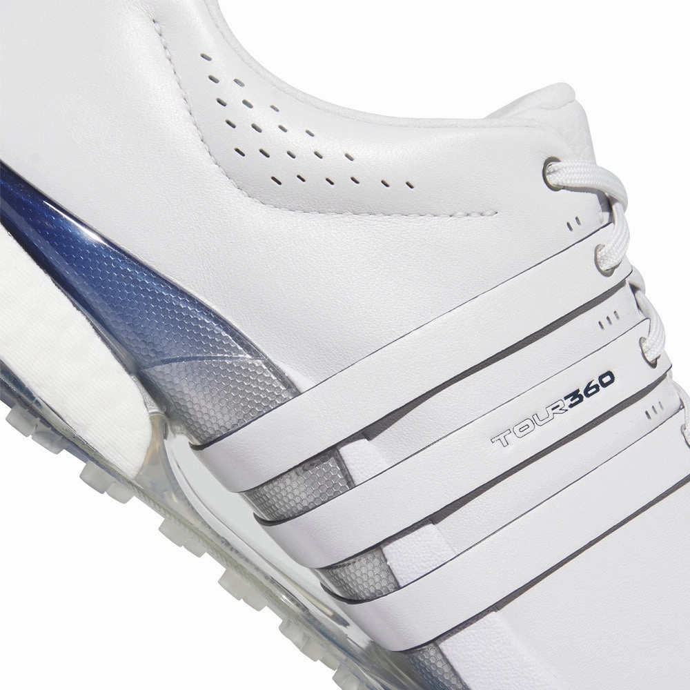 adidas Tour360 Spikeless Waterproof Shoes - Dash Grey/Dash Grey/Collegiate Navy Performance Golf Footwear
