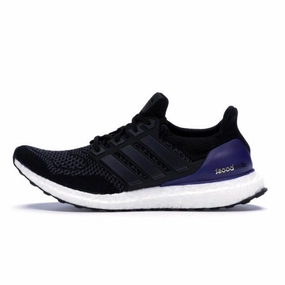 Adidas Ultra Boost 1.0 OG Black Gold Purple Adidas lifestyle shoes with breathable mesh