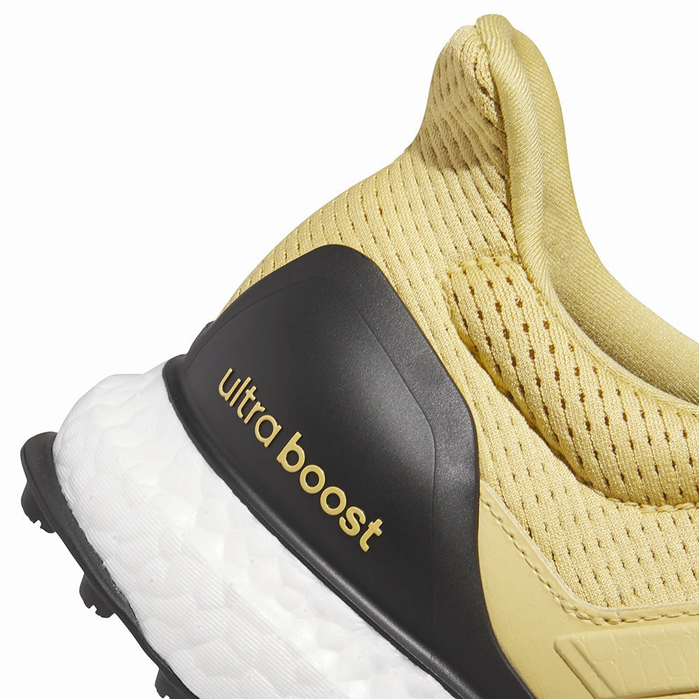 adidas Ultraboost Spikeless Shoes - Oat/Core Black/Ftwr White Performance Golf Footwear
