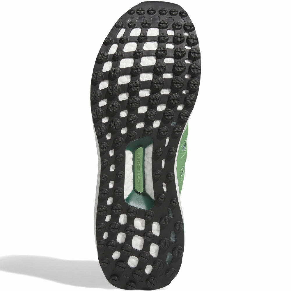 adidas Ultraboost Spikeless Shoes - Preloved Green/Collegiate Green Performance Golf Footwear