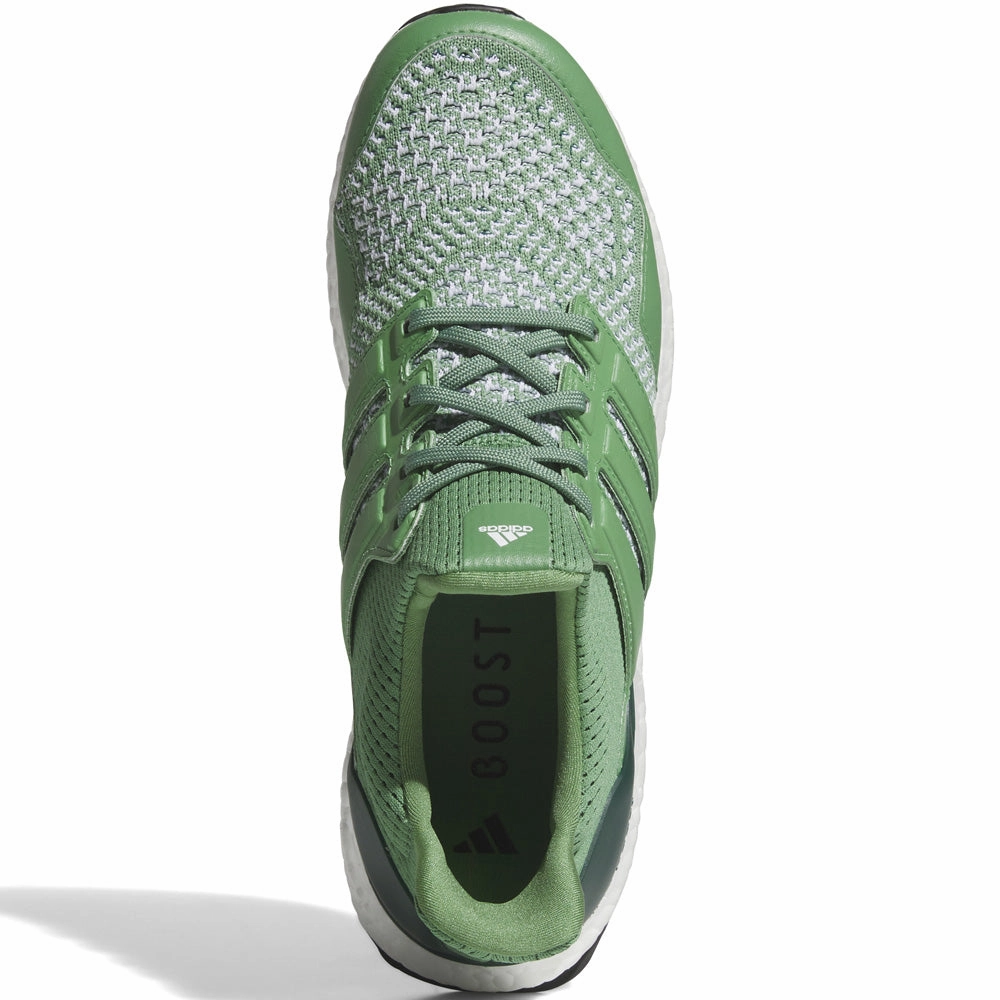 adidas Ultraboost Spikeless Shoes - Preloved Green/Collegiate Green Performance Golf Footwear
