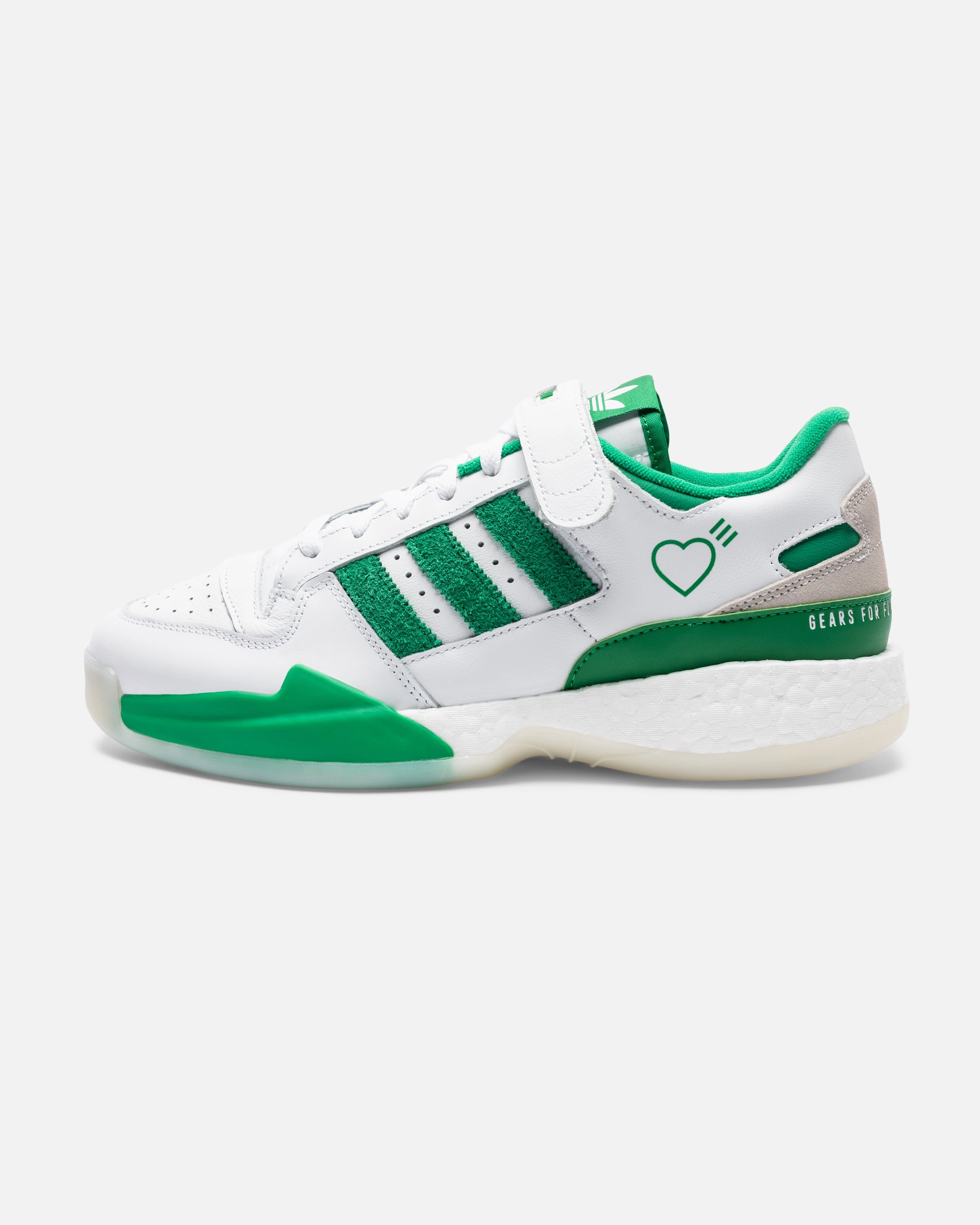 ADIDAS X HUMAN MADE FORUM LOW - GREEN Classic sport-style footwear