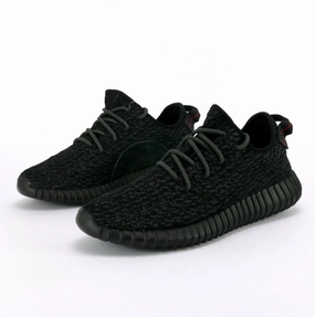 Adidas Yeezy Boost 350 Pirate Black (2023) Adidas lifestyle shoes with breathable mesh