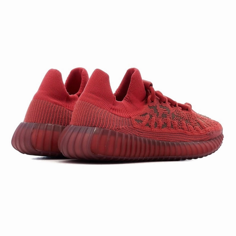 Adidas Yeezy Boost 350 V2 CMPCT Compact Slate Red Breathable Shoes