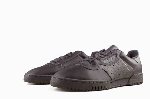 Adidas Yeezy Powerphase Calabasas Core Black Kanye West (CG6420) Men's Size 4-13 Essential three-stripe shoes