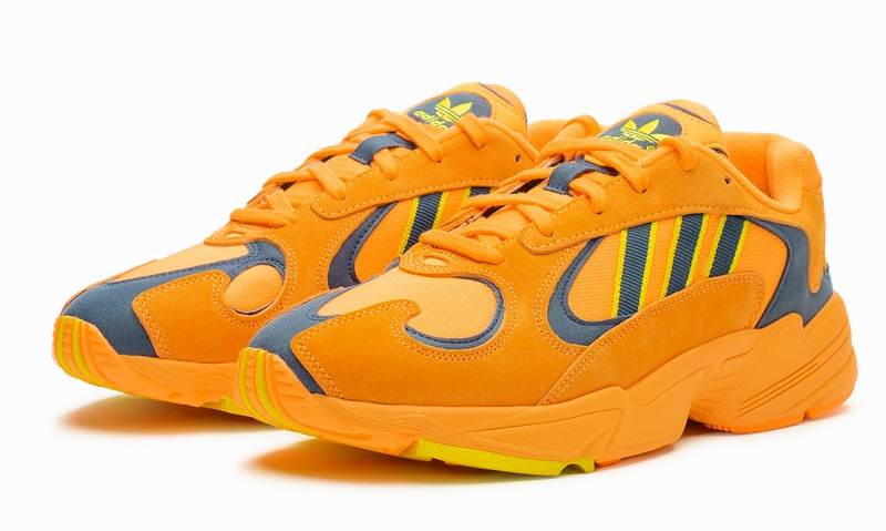 adidas Yung-1 Hi-Res Orange Essential three-stripe shoes