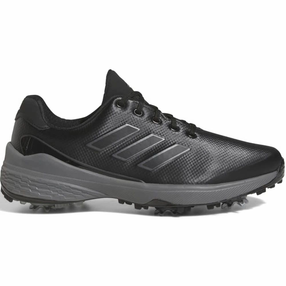 adidas ZG23 Spiked Waterproof Shoes - Core Black/Grey Six/Dark Silver Metallic Adidas golf footwear options