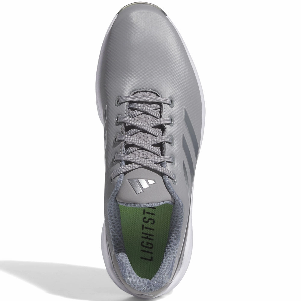 adidas ZG23 Spiked Waterproof Shoes - Grey Three/Iron Met./Silver Met. Performance Golf Footwear