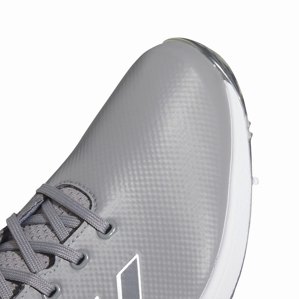 adidas ZG23 Spiked Waterproof Shoes - Grey Three/Iron Met./Silver Met. Performance Golf Footwear