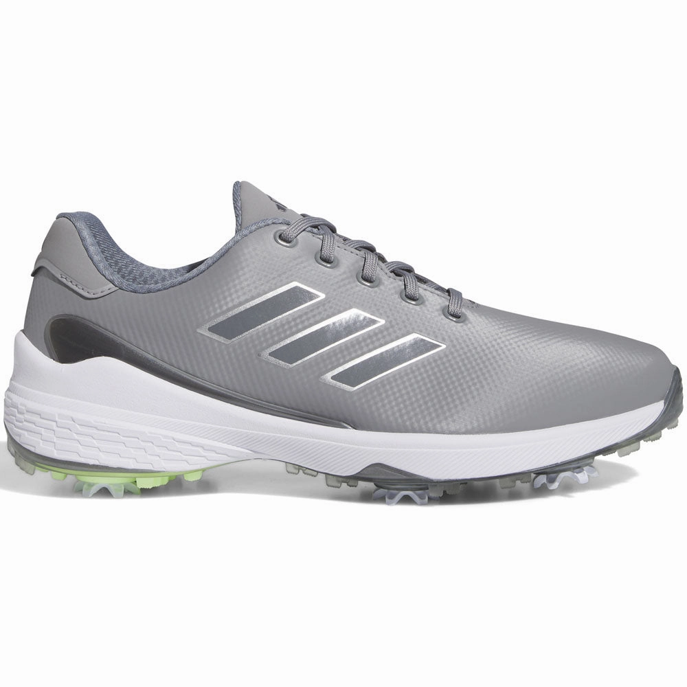 adidas ZG23 Spiked Waterproof Shoes - Grey Three/Iron Met./Silver Met. Adidas golf footwear options