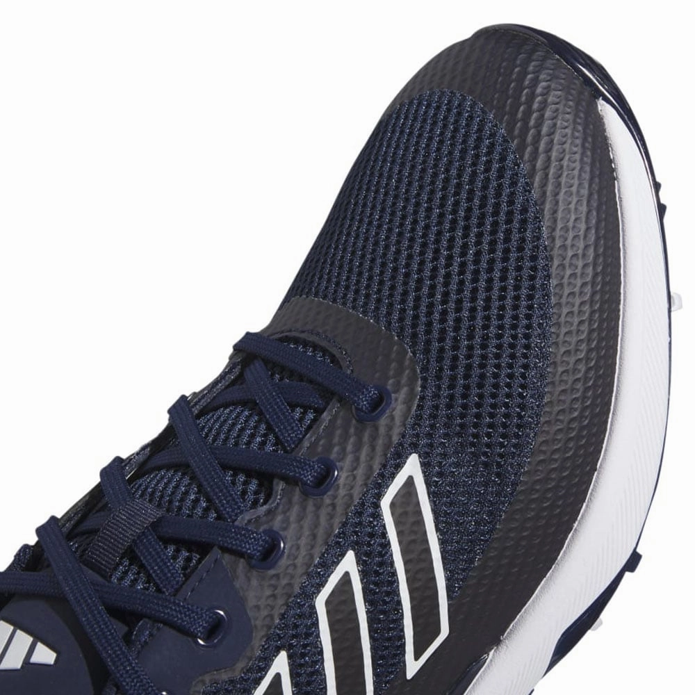 adidas ZG23 Vent Spiked Shoes - Collegiate Navy/White Performance Golf Footwear