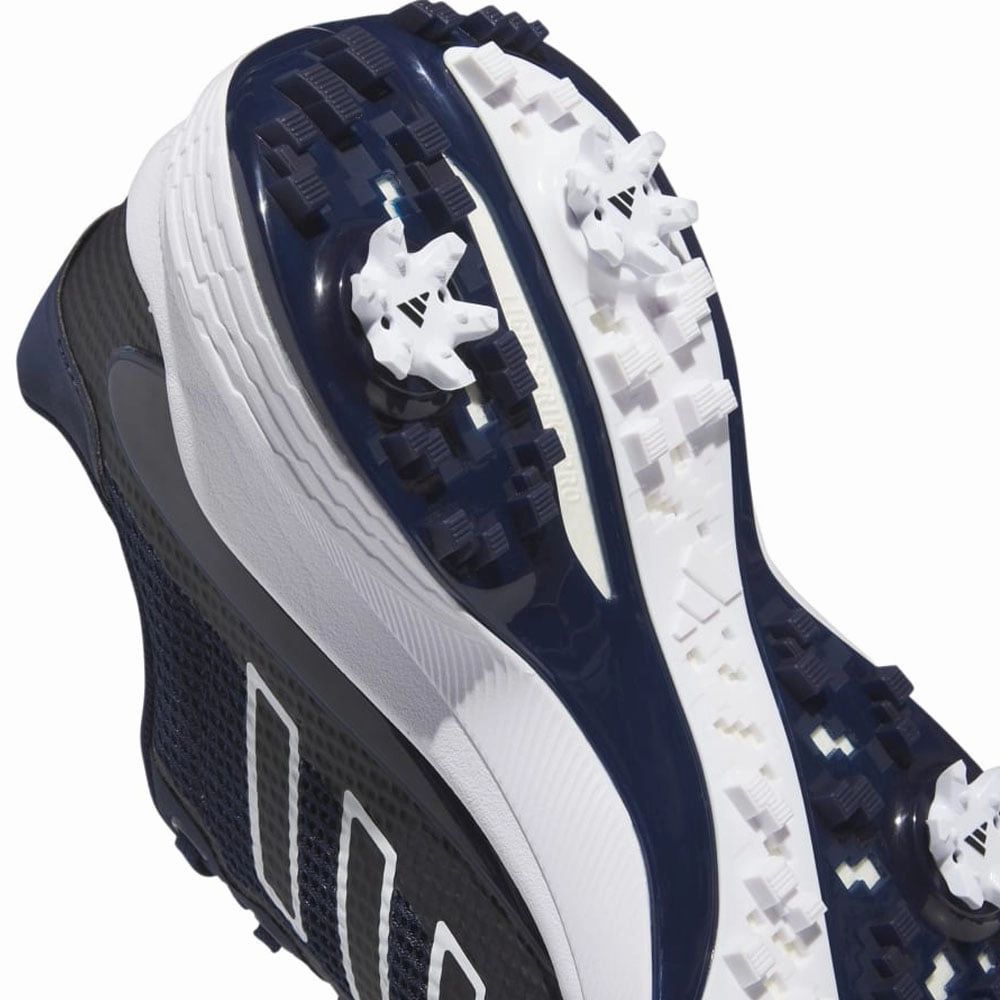 adidas ZG23 Vent Spiked Shoes - Collegiate Navy/White Performance Golf Footwear