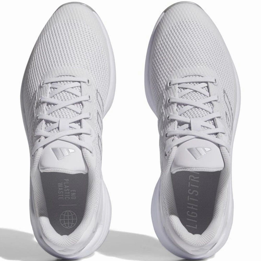 adidas ZG23 Vent Spiked Shoes - Dash Grey/White/Silver Met. Performance Golf Footwear