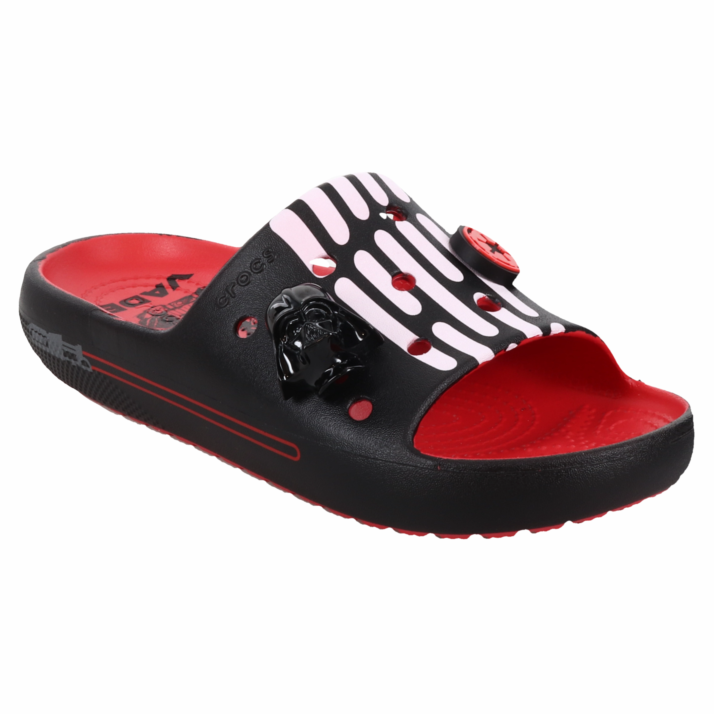 Adult Darth Vader Slide V2 Slip-On Shoes