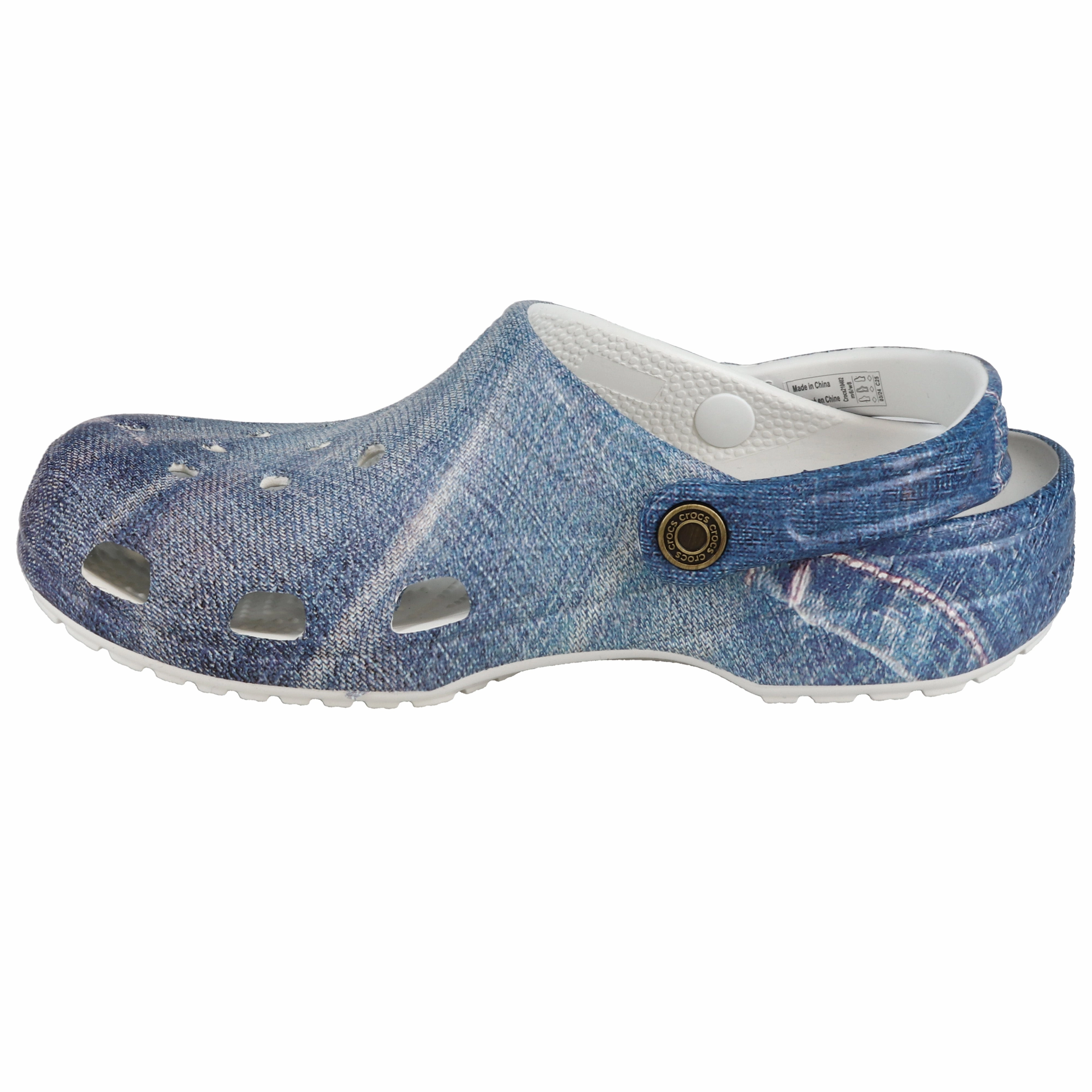 Adult Denim Classic Clog Slip-On Shoes
