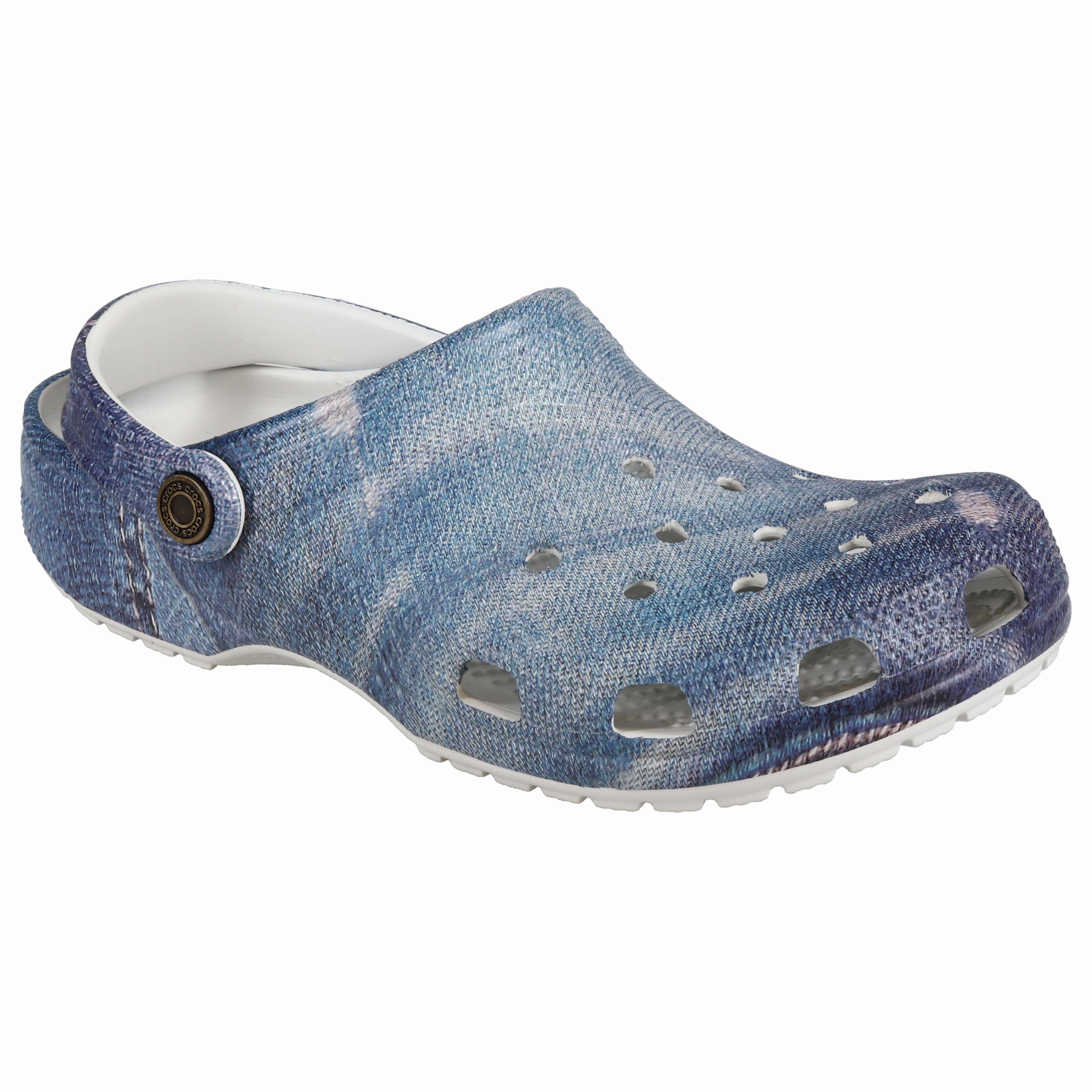 Adult Denim Classic Clog Slip-On Shoes