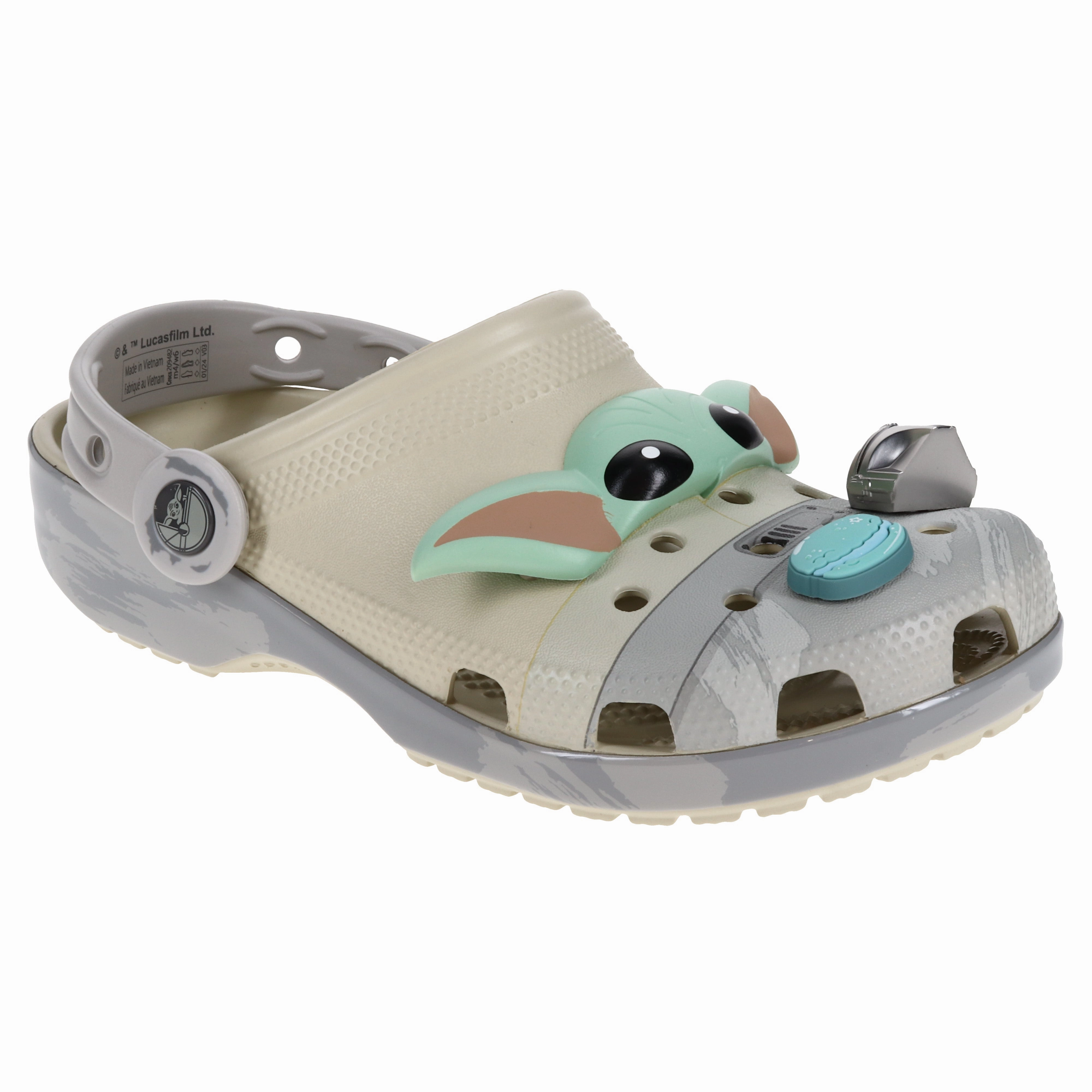 Adult Grogu Classic Clog Slip-On Shoes