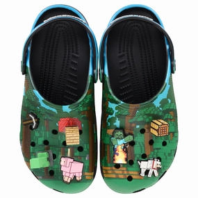 Adult Minecraft Classic Clog Crocs slip-on shoes for casual use