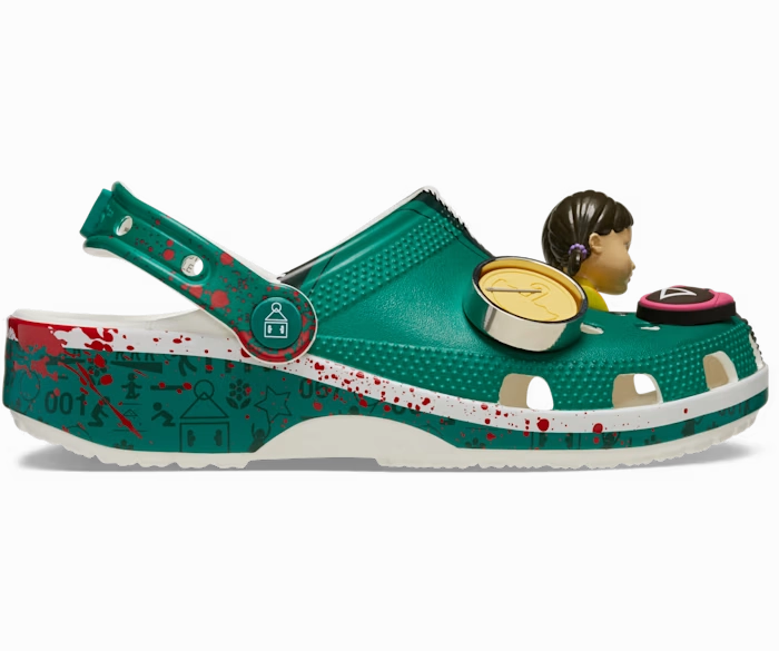 Adult Squid Games Clog Crocs slip-on shoes for casual use