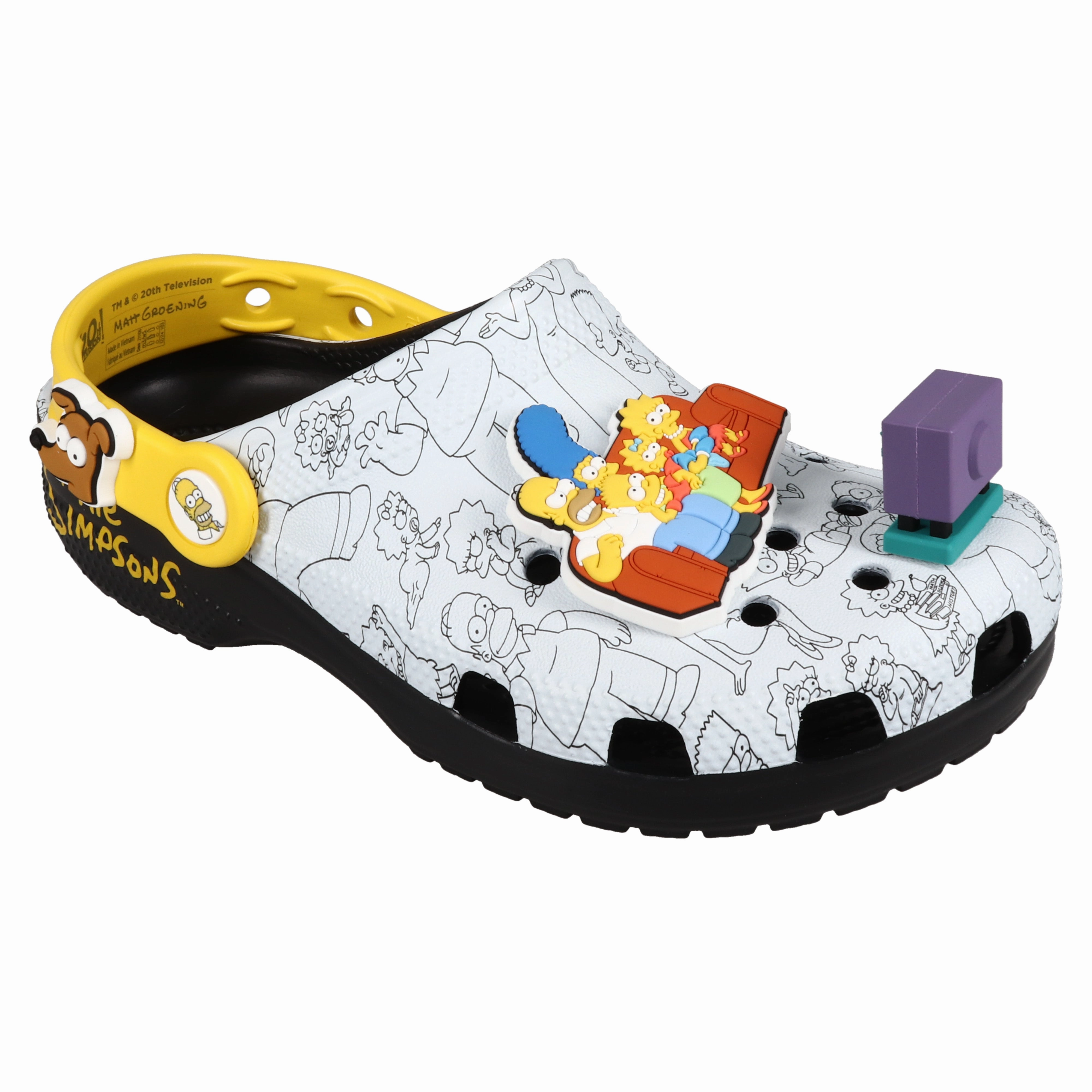 Adult The Simpsons Classic Clog Slip-On Shoes