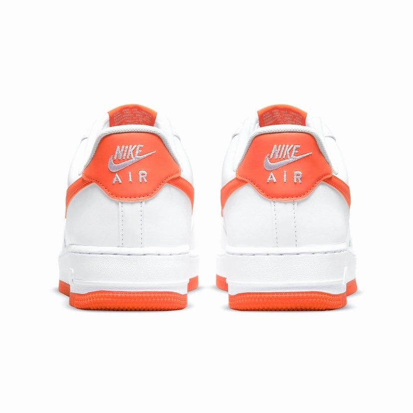 Air Force 1 Low 07 White Orange Modern Sneakers