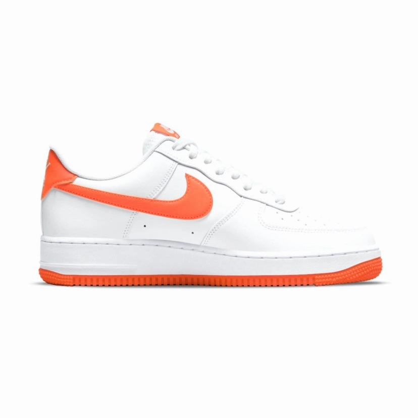 Air Force 1 Low 07 White Orange Modern Sneakers
