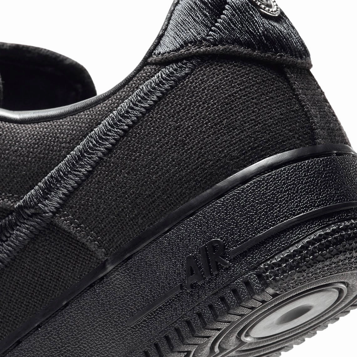 Air Force 1 Low x Stussy Black Black Modern Sneakers