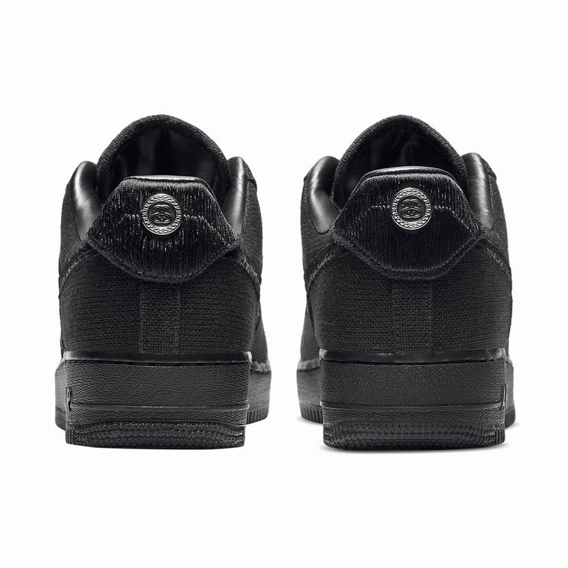 Air Force 1 Low x Stussy Black Black Modern Sneakers