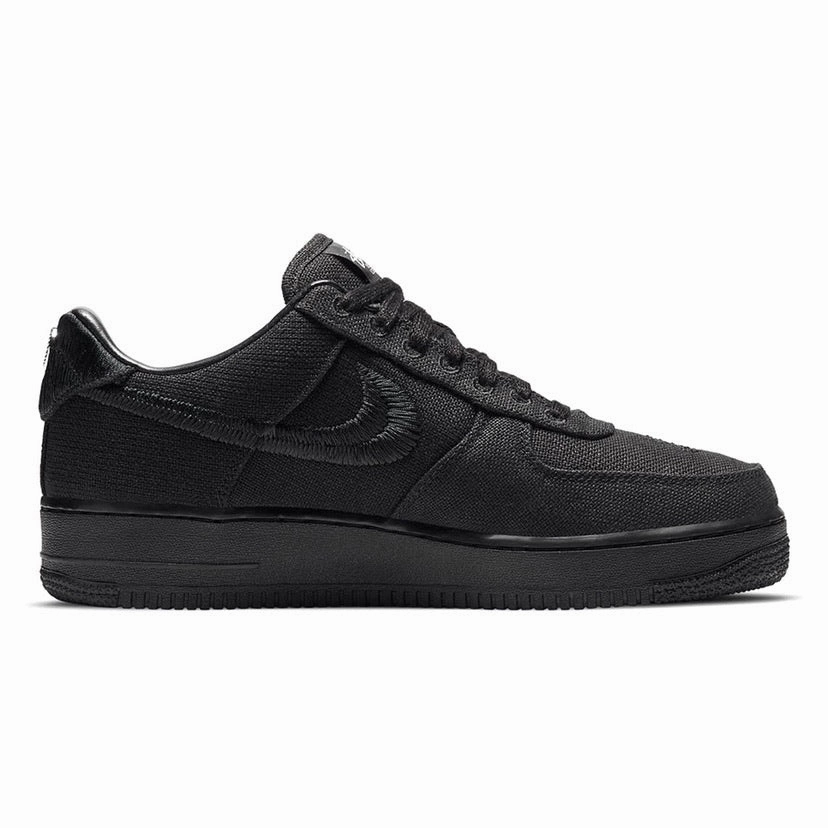Air Force 1 Low x Stussy Black Black Modern Sneakers