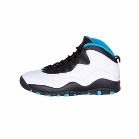 Air Jordan 10 Powder Blue White Black Air Jordan basketball shoes with classic look