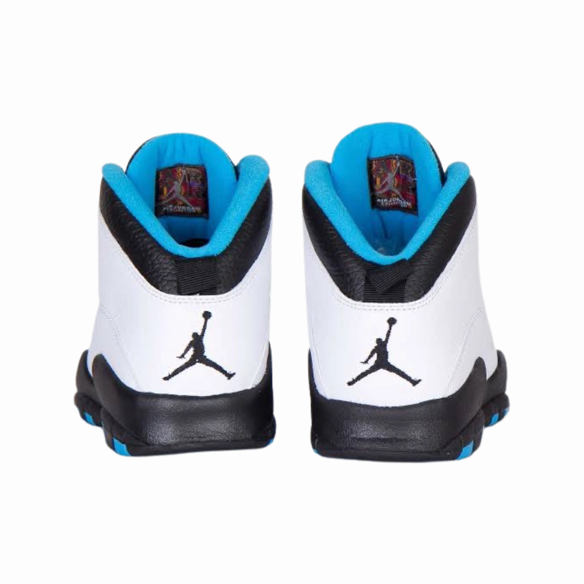 Air Jordan 10 Powder Blue White Black Basketball Shoes