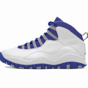 Air Jordan 10 Retro TXT White OId Royal Stealth Air Jordan retro sneakers for street style