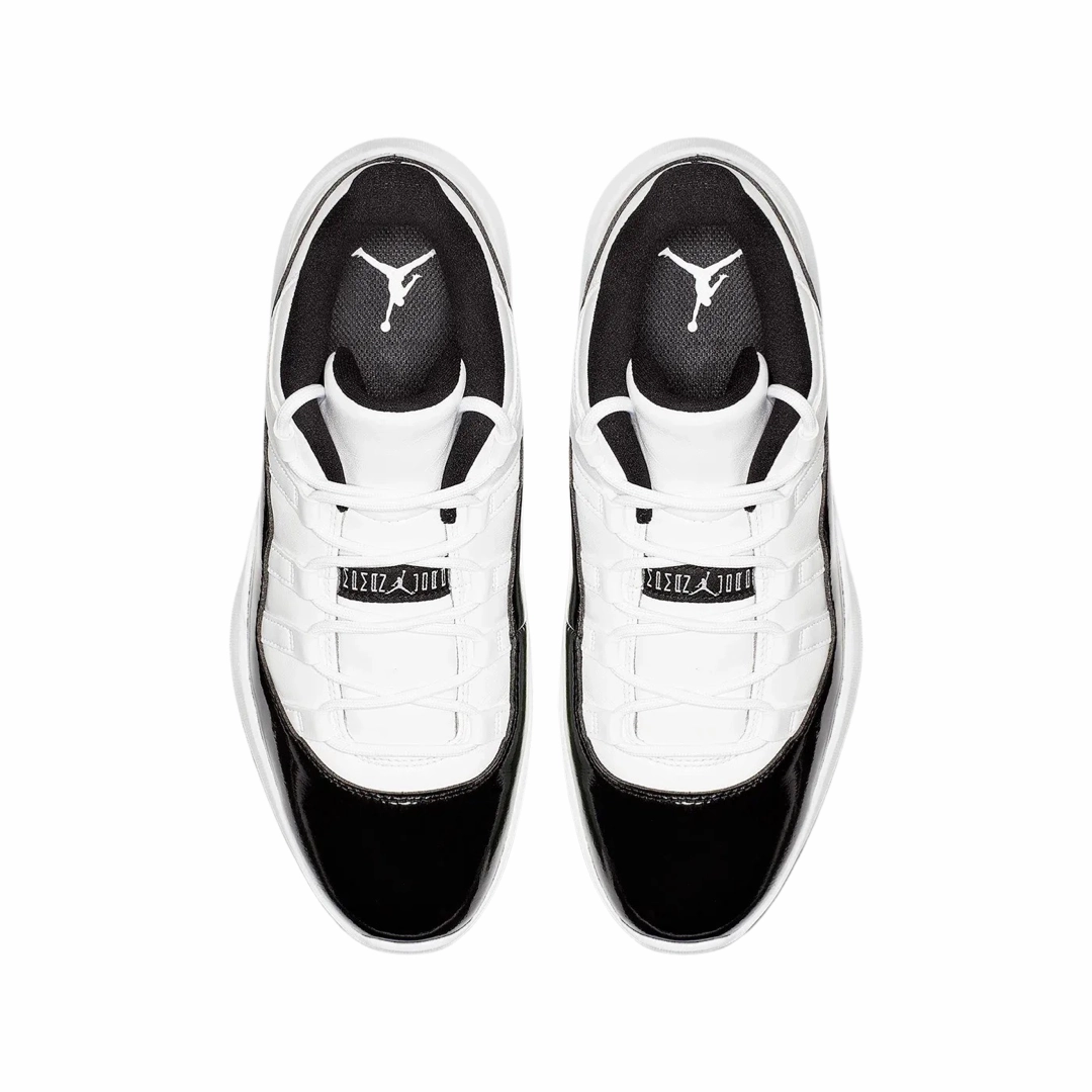 Air Jordan 11 Low Concord Golf White Black Volt Basketball Shoes