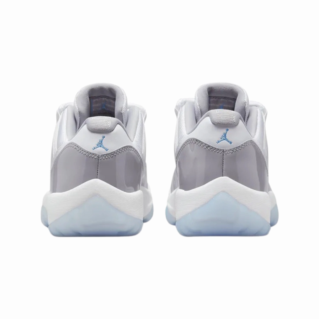 Air Jordan 11 Low White Cement Grey University Blue AV2187-140 Basketball Shoes