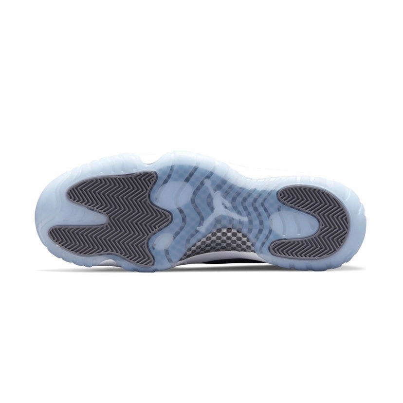 Air Jordan 11 Retro 2021 Cool Grey Medium Grey Cool White Retro Sneakers