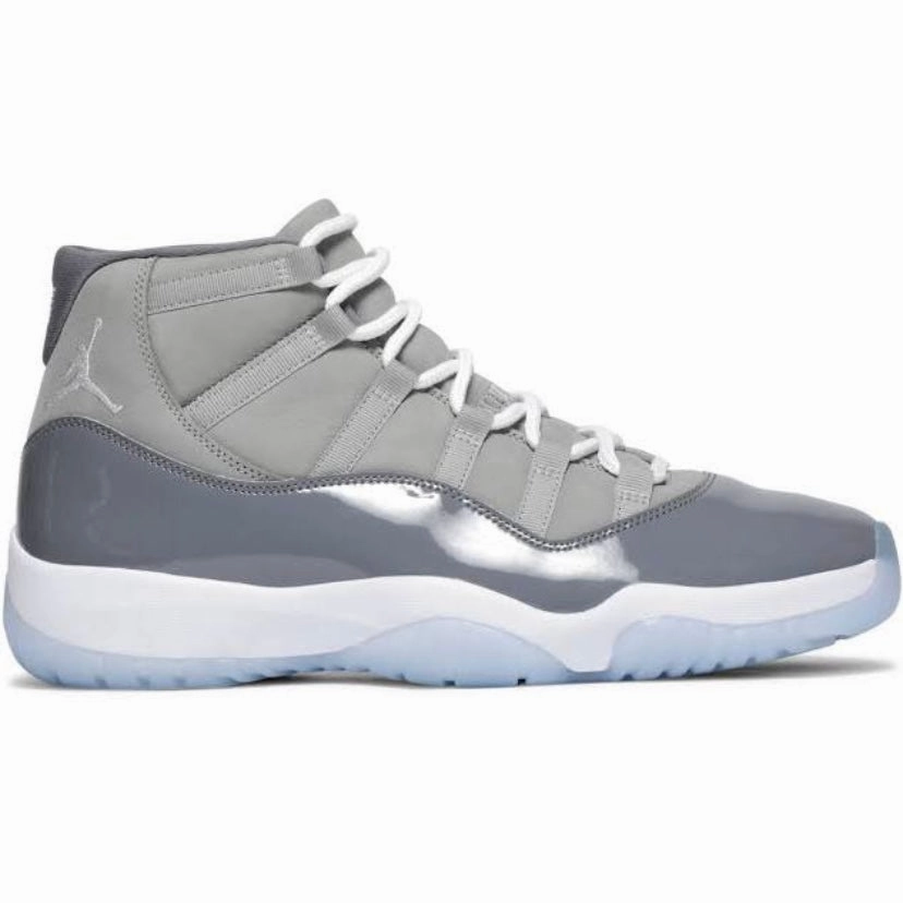 Air Jordan 11 Retro 2021 Cool Grey Medium Grey Cool White Retro Sneakers