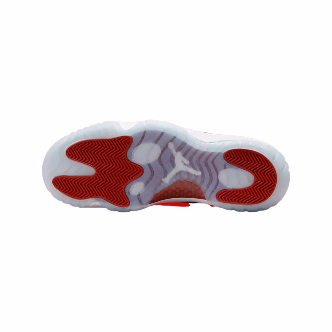 Air Jordan 11 Retro Cherry White Varsity Red Black Basketball Shoes