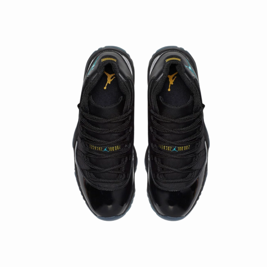 Air Jordan 11 Retro Gamma Blue Black Maize Yellow Basketball Shoes