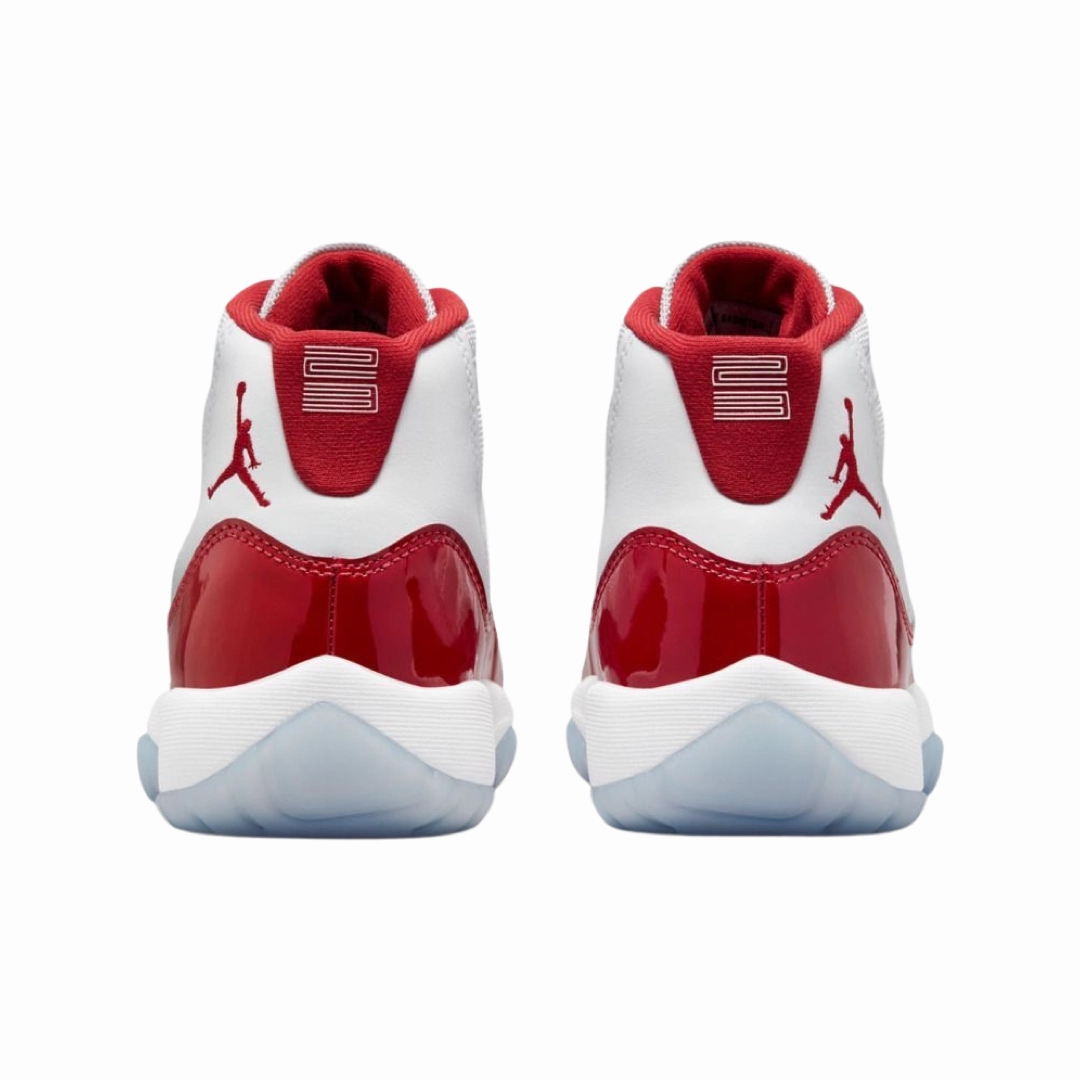 Air Jordan 11 Retro GS Cherry Varsity Red White Black Basketball Shoes