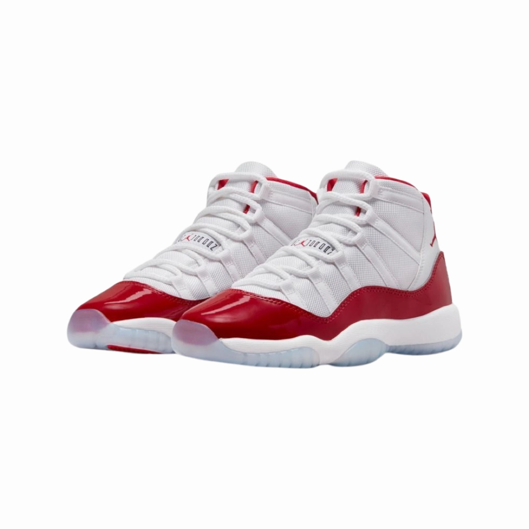 Air Jordan 11 Retro GS Cherry Varsity Red White Black Basketball Shoes