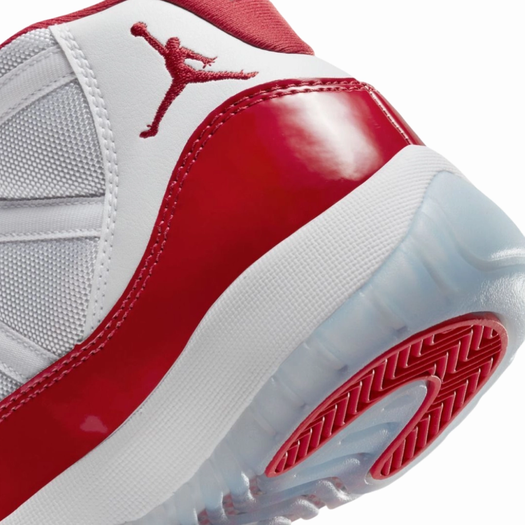 Air Jordan 11 Retro GS Cherry Varsity Red White Black Basketball Shoes