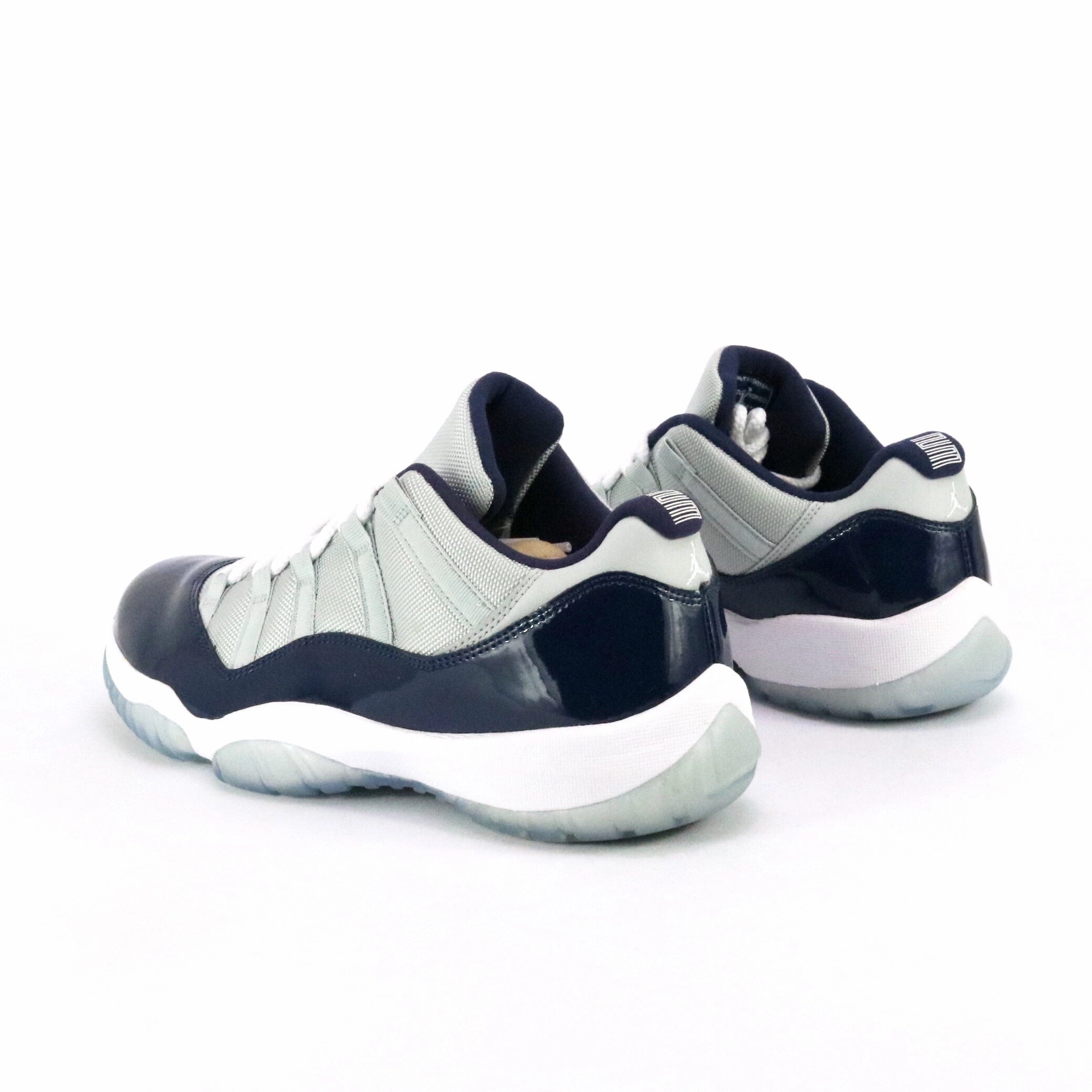 Air Jordan 11 Retro Low Georgetown Grey Mist White Midnight Navy Retro Sneakers