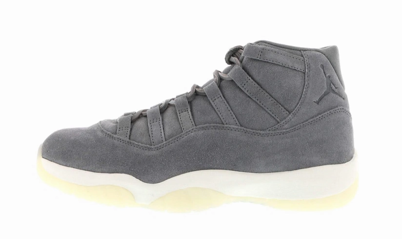 Air Jordan 11 Retro Pinnacle Grey Suede Air Jordan basketball shoes with classic look