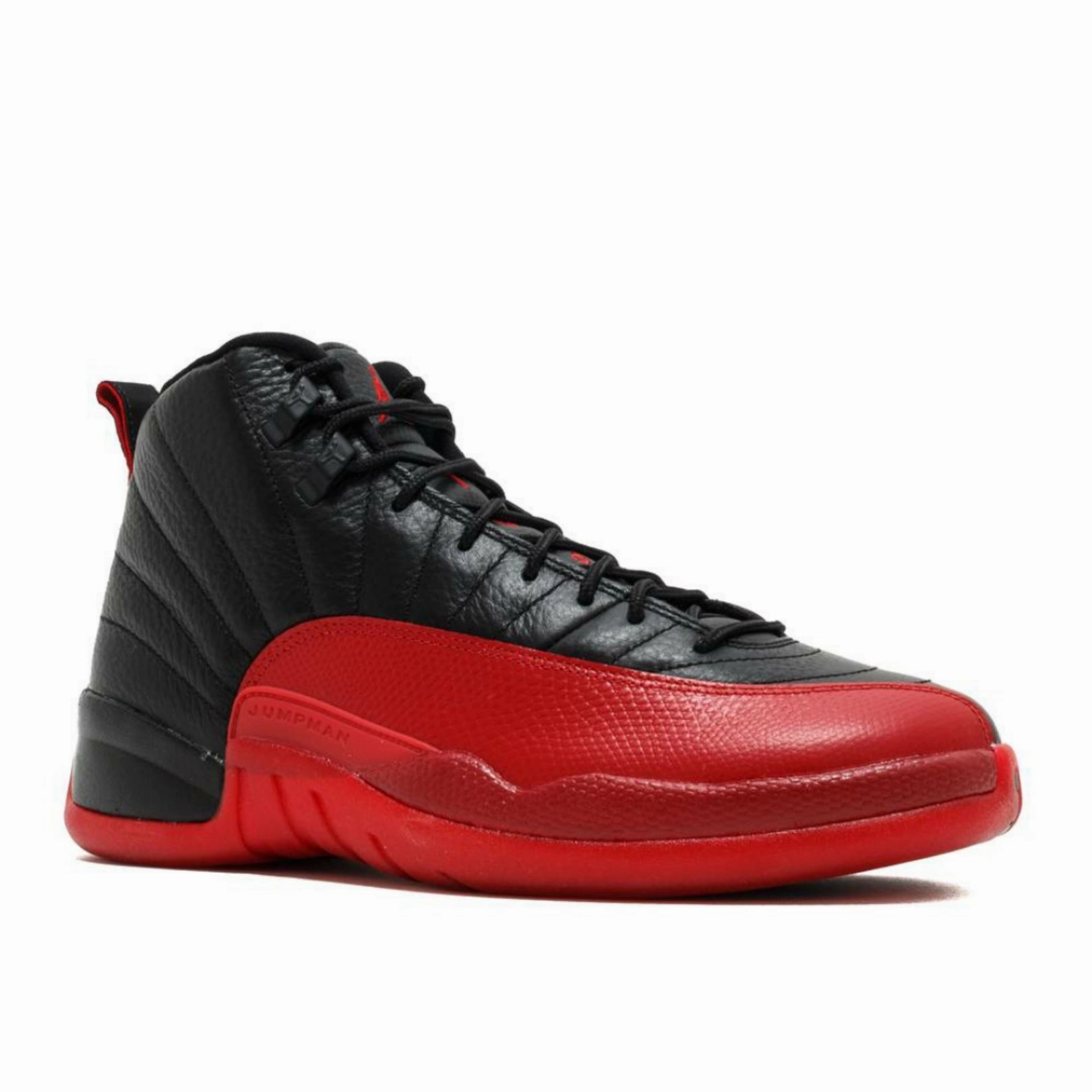 Air Jordan 12 Retro 2016 Flu Game Black Varsity Red Air Jordan retro sneakers for street style