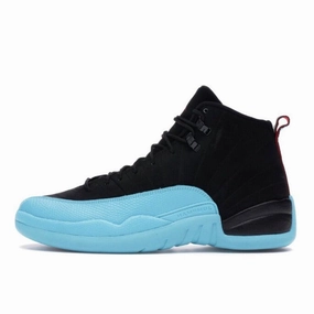 Air Jordan 12 Retro 'Gamma Blue' Black Gym Red Gamma Blue Air Jordan retro sneakers for street style