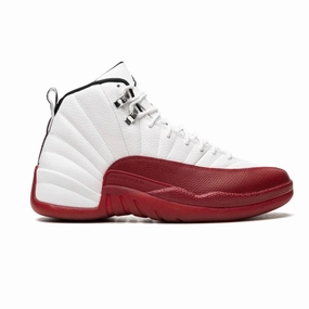 Air Jordan 12 Retro Cherry 2009 White Varsity Red Air Jordan basketball shoes with classic look