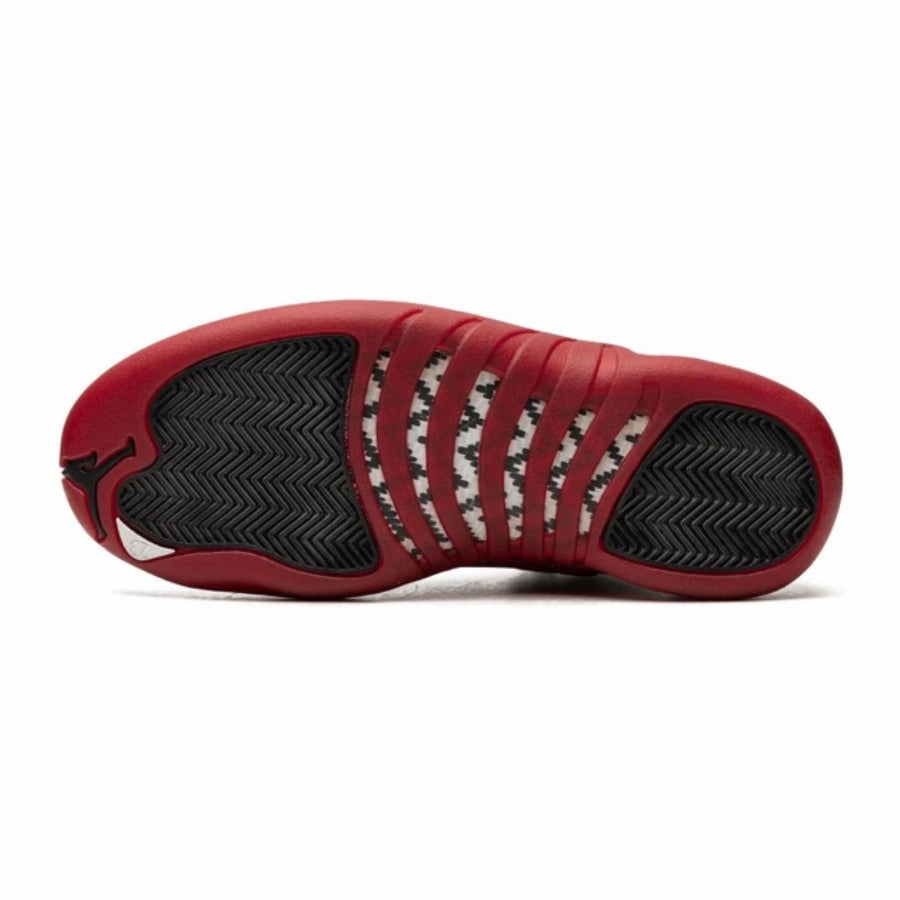 Air Jordan 12 Retro Cherry 2009 White Varsity Red Basketball Shoes