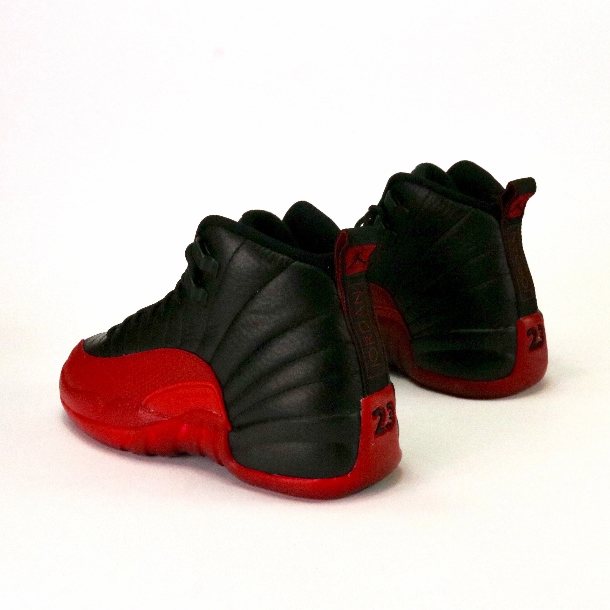 Air Jordan 12 Retro GS "Flu Game" Black Varsity Red Retro Sneakers